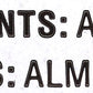 Happy Belly Whole Raw Almonds, 16 oz (1 lb) - Natural Snack, Pack of 1