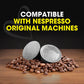 DELICITALY Pure Italian Food Italian Coffee pods compatible with Nespresso Original machines  Italian Expresso capsules (100 Ristretto regular pods  100 Count (Pack of 1))