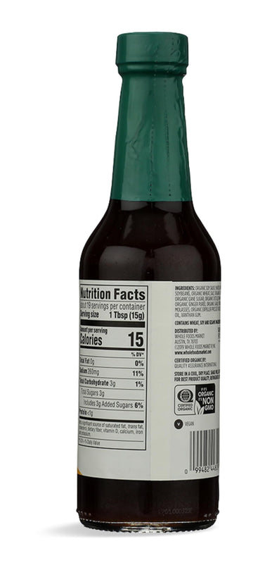 365 by Whole Foods Market Organic Teriyaki Sauce, 10 Ounce - Perfect for Marinades and Stir-Fries