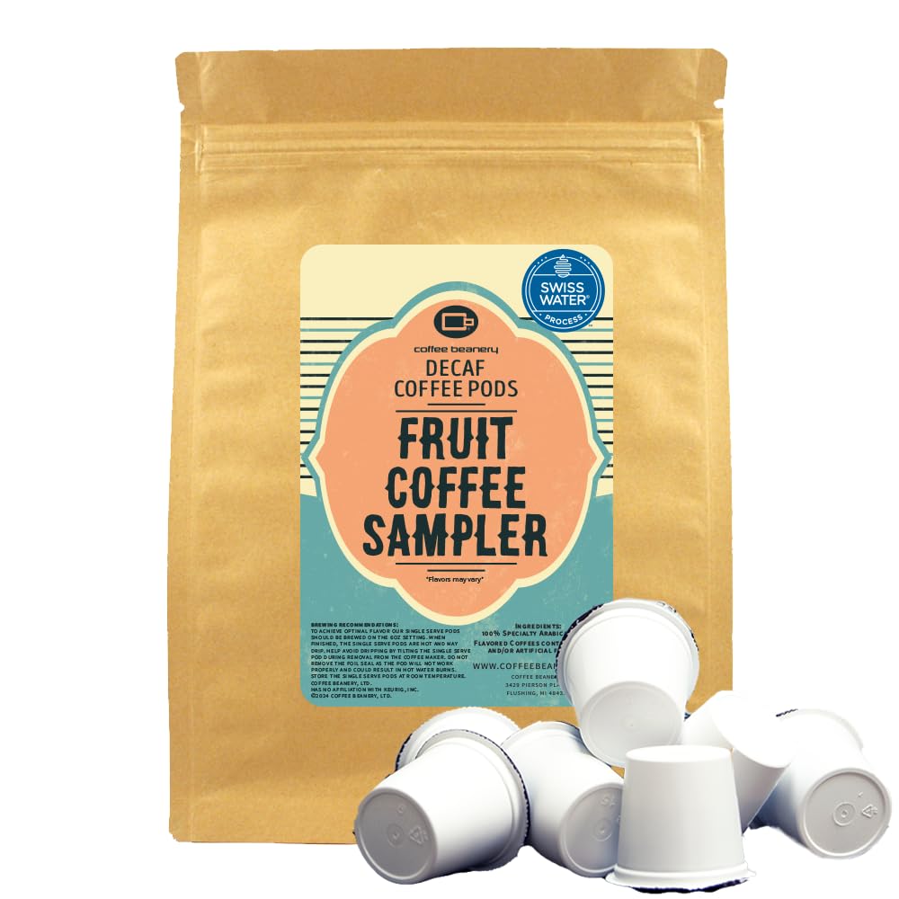 Coffee Beanery The Fruit Swiss Water Process Decaf Coffee Pod Variety Pack (20ct)