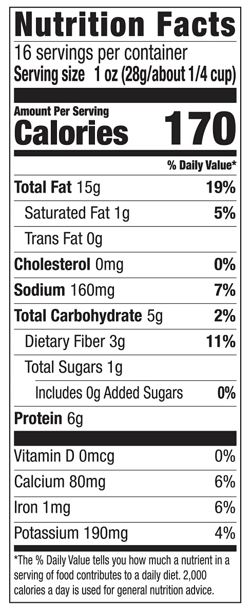 Happy Belly Smoked Almonds - 16 Ounce (Pack of 1) - Delicious Snack