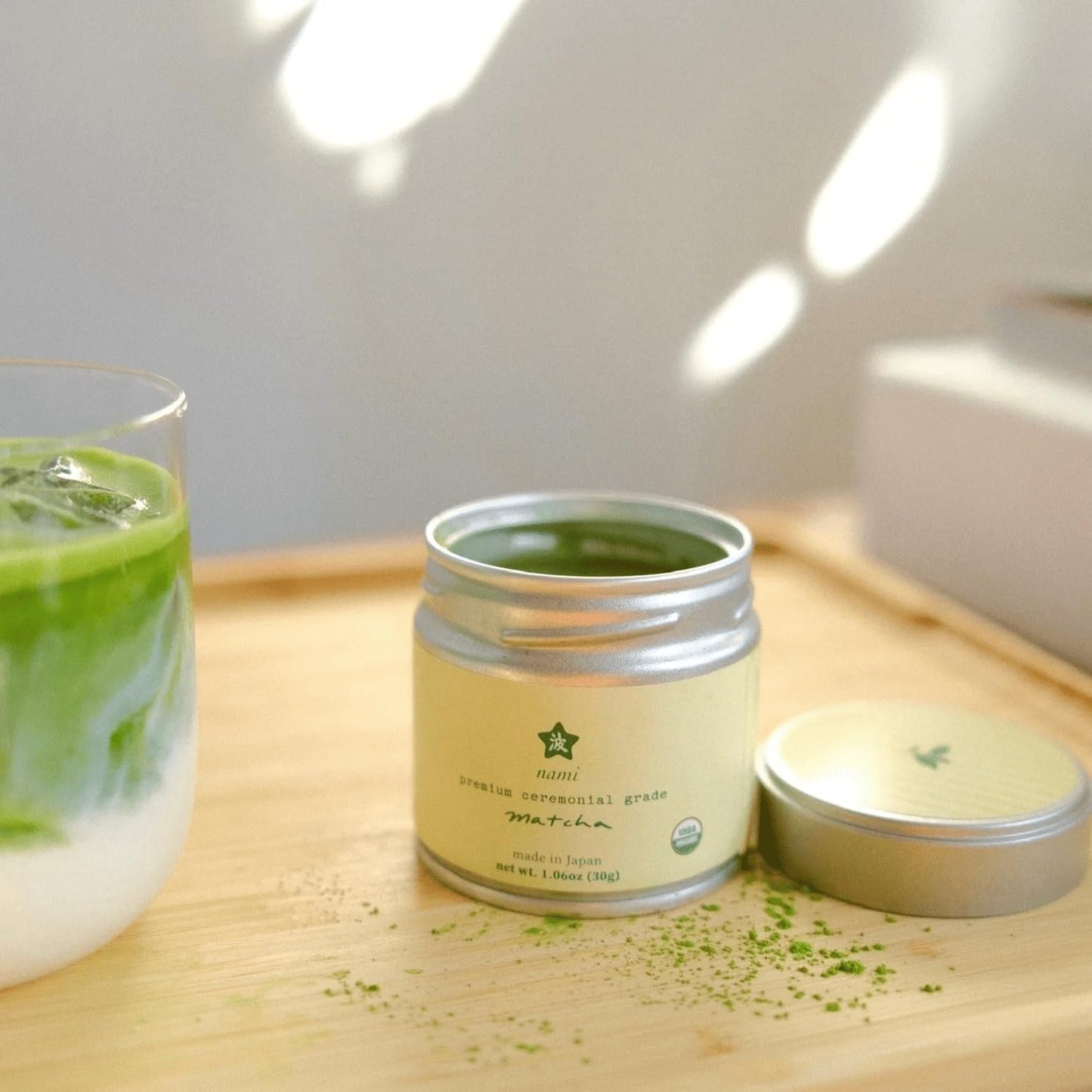 Nami Matcha First Harvest Matcha Powder – USDA Organic, 30g – Smooth & Vibrant Green Tea, Antioxidant-Rich, L-Theanine for Calm Energy