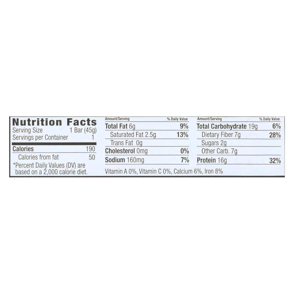 NuGo Nutrition - Slim Bar Brownie Crunch - 1.59 oz(Pack of 12)