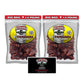 Old Trapper Teriyaki Beef Jerky Gift Set, Traditional Style Real Wood Smoked Beef Jerky, Made From 100% Top Round Steaks, Pack Of 2, 4 Oz. Resealable Bags With Bonus Old Trapper Magnet By Lyzas Sweets &  