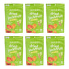 Amzi Foods | Ginger Lime Dried Jackfruit (6 Pack) | All Natural Snacks | Gluten Free Healthy Dried Fruit Snacks
