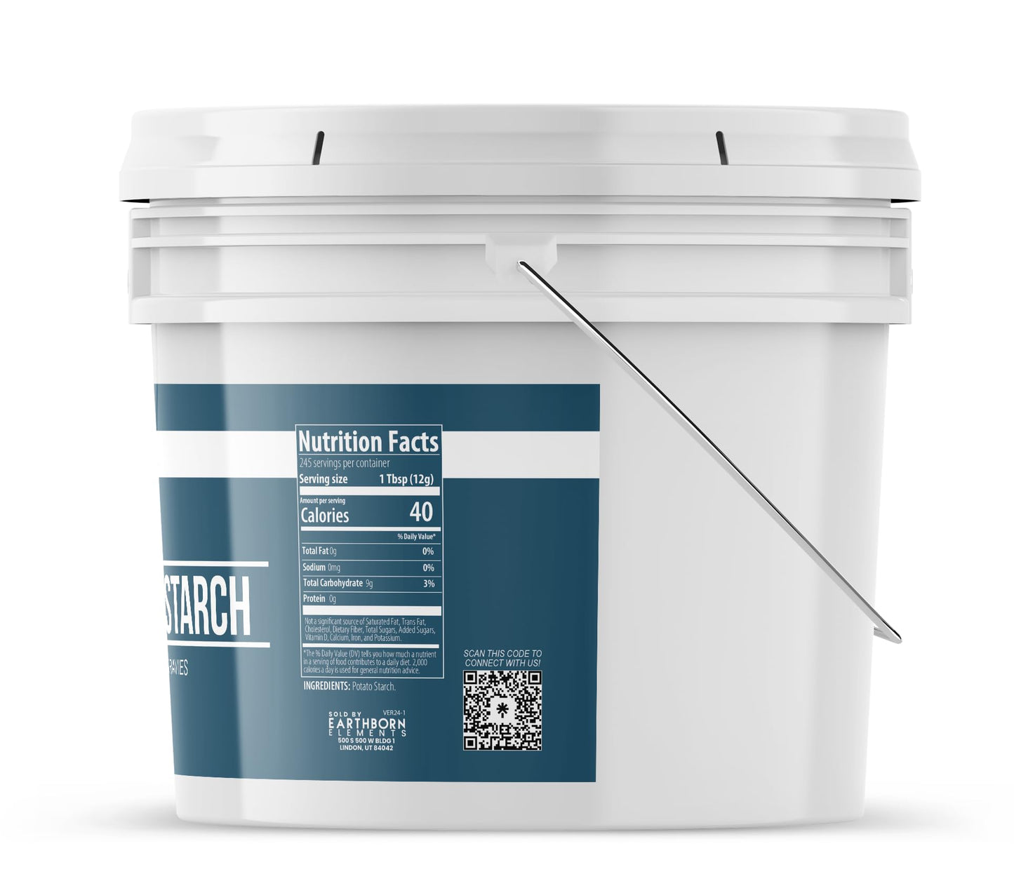 Earthborn Elements Potato Starch Thickener for Sauces, Soups & Gravies, 6.5 lb
