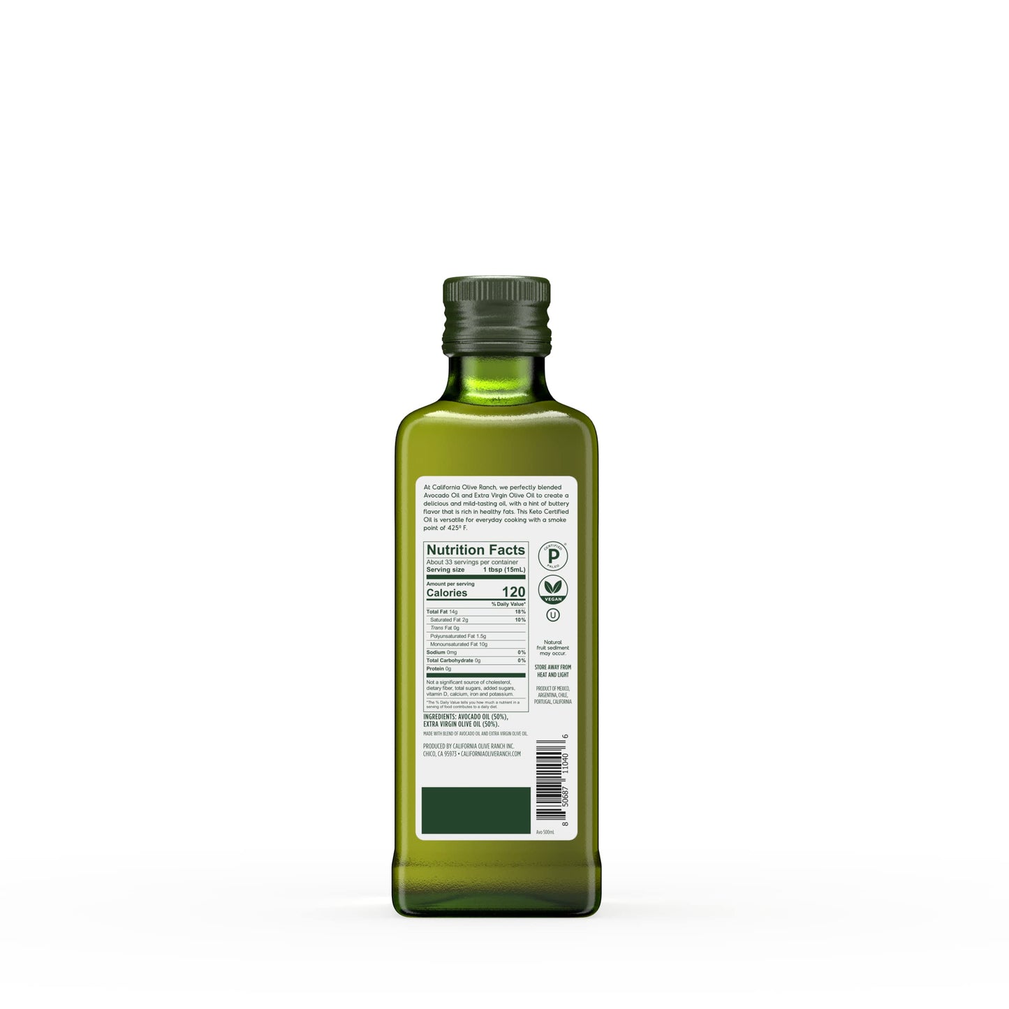 California Olive Ranch, Avocado Oil Blend, 500Ml (Pack Of 6)
