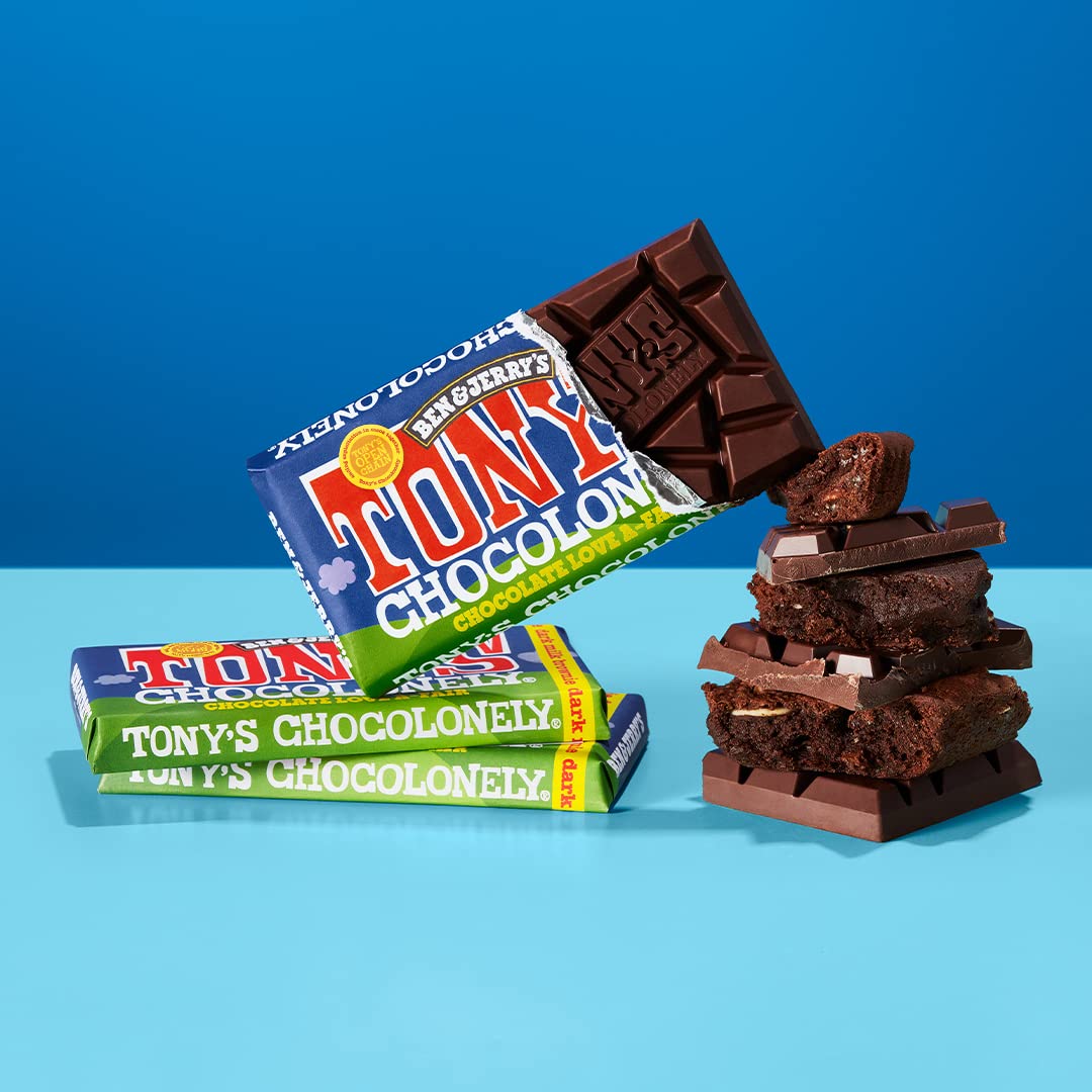 TONYS CHOCOLONELY Milk Chocolate Brownie Bar, 6.35 OZ