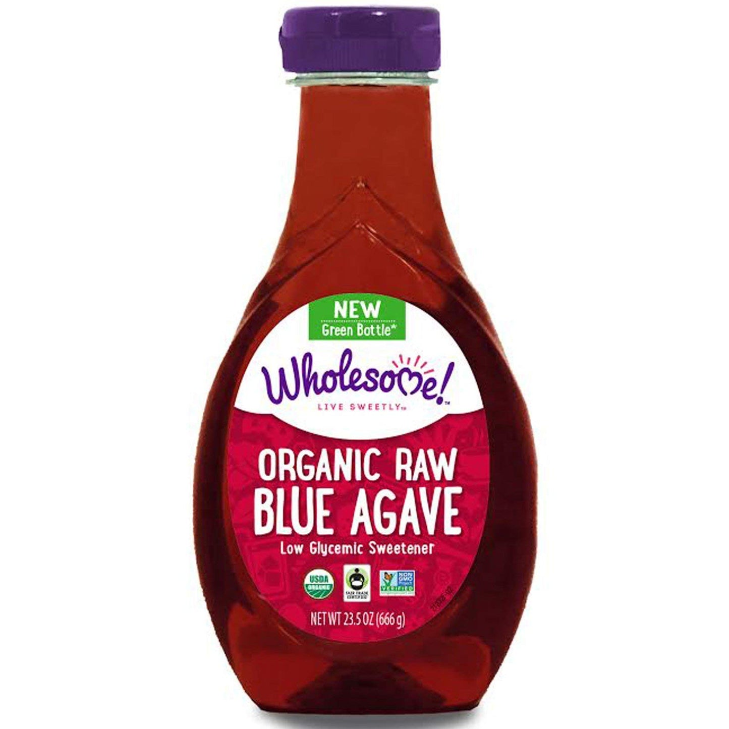 Wholesome Sweeteners Agave Blue Raw Org