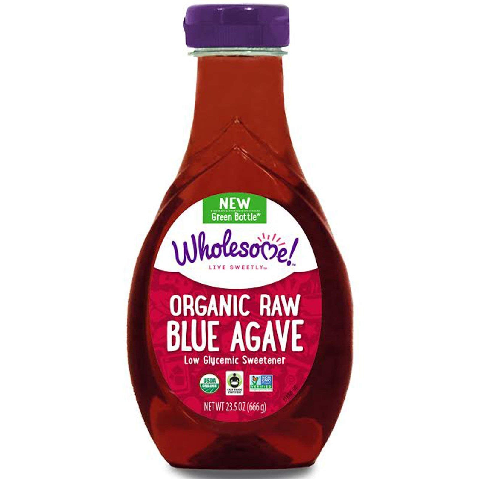 Wholesome Sweeteners Agave Blue Raw Org