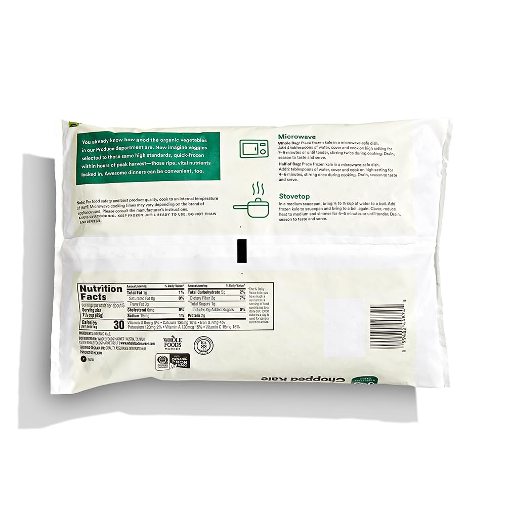 365 by Whole Foods Market Organic Chopped Kale, 16 oz