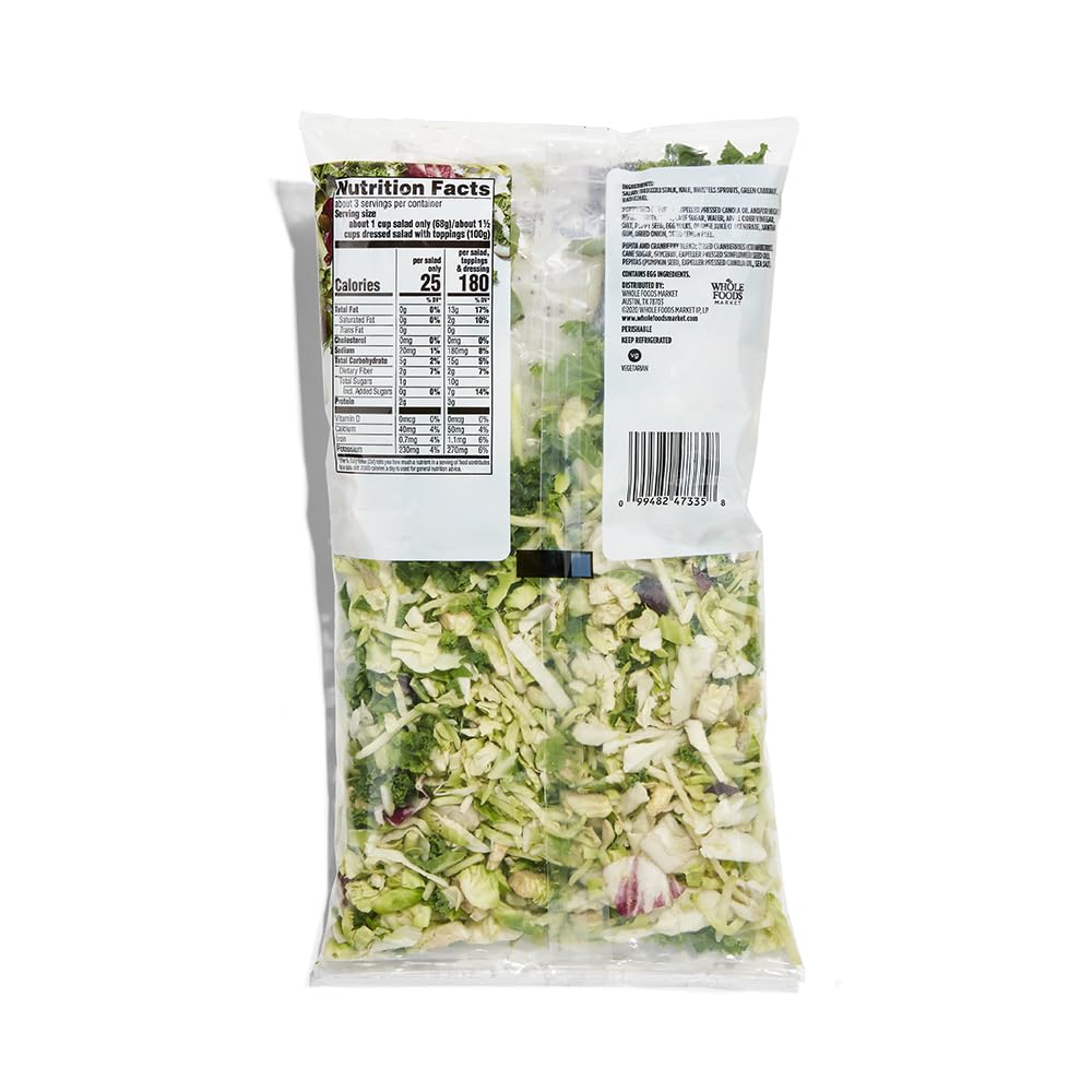 365 by Whole Foods Market, Sweet Chopped Kale Salad Kit, 11 Ounce