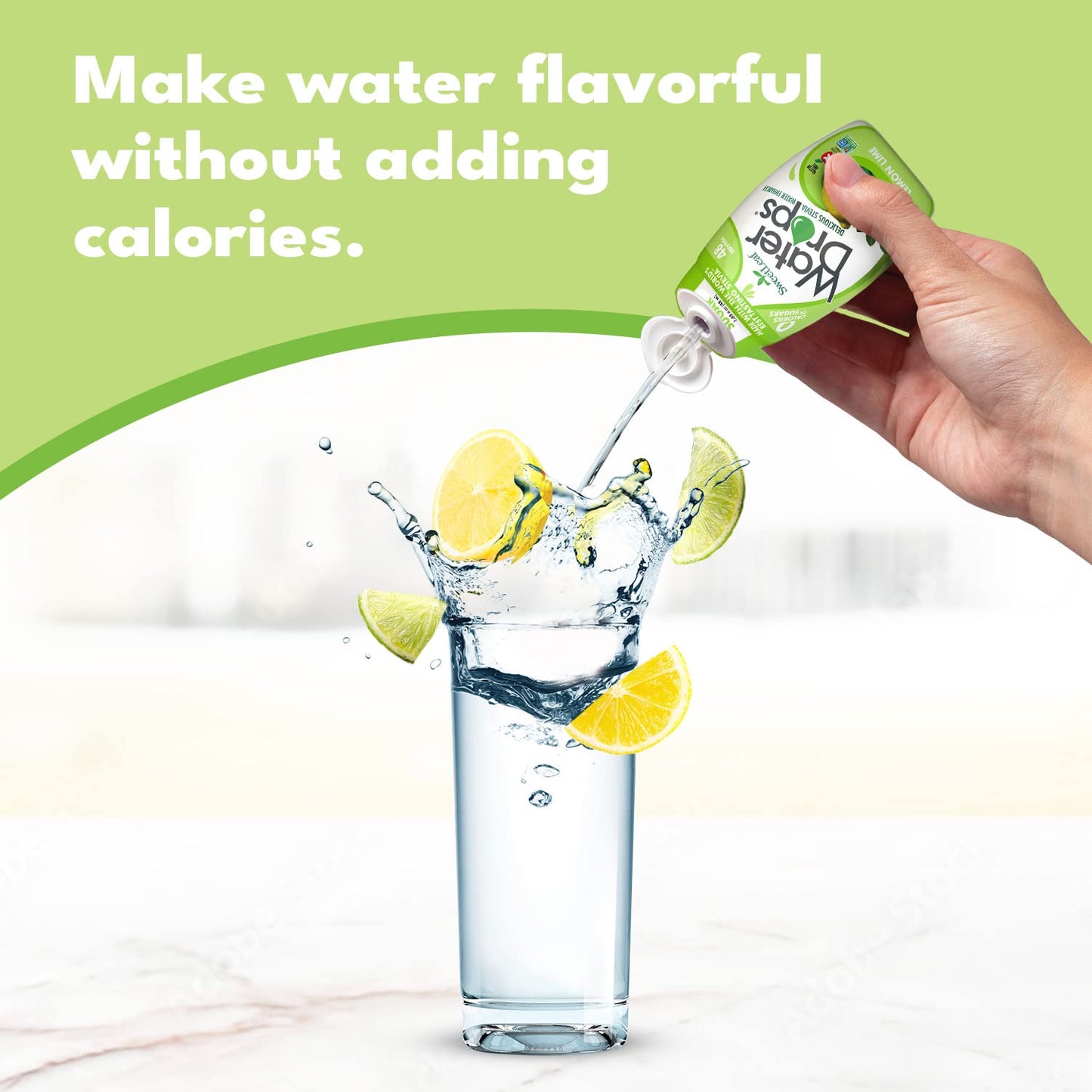 Sweetleaf Water Drops, Lemon Lime – Water Enhancer, Sugar Free Stevia Water Flavoring Drops, 1.62 Oz Ea (Pack Of 6)