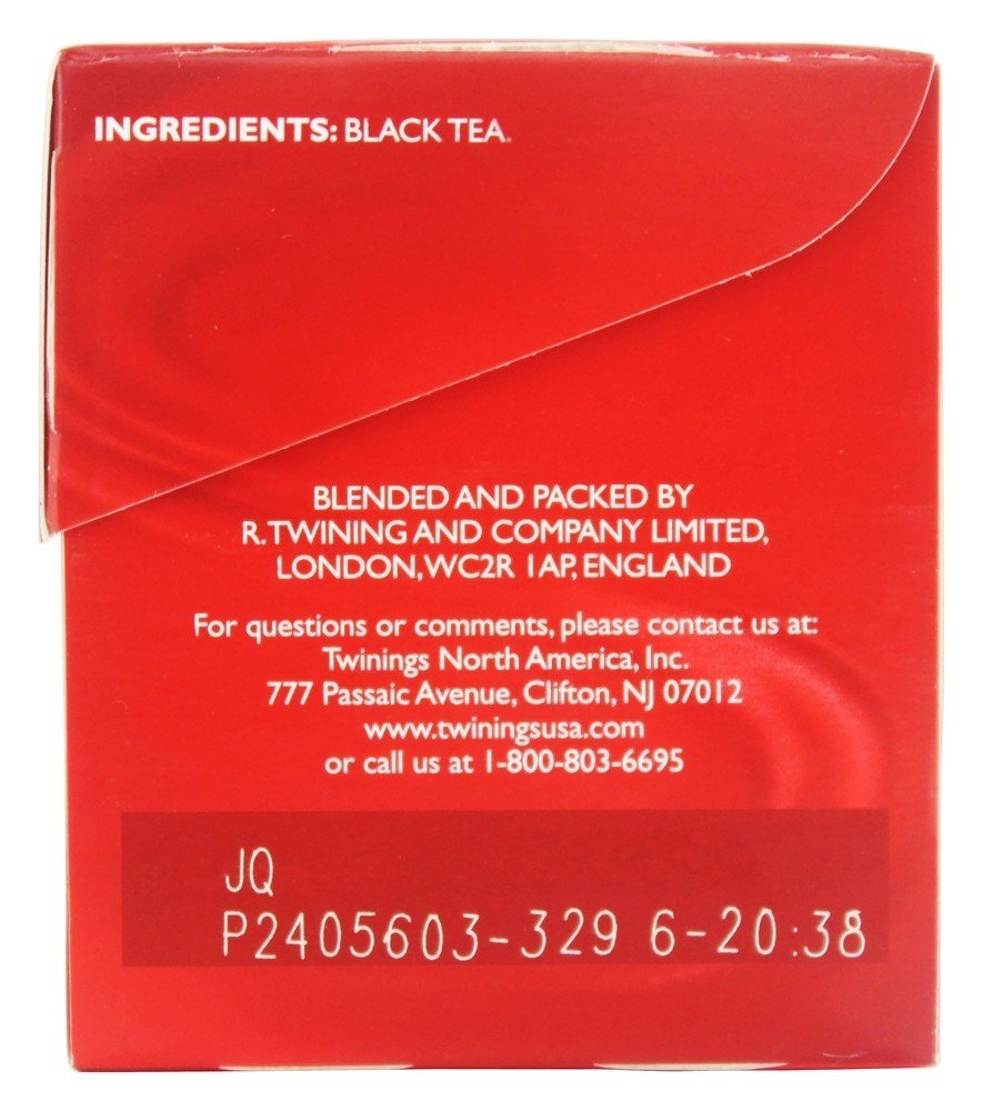 English Breakfast Tea, 20 Ct