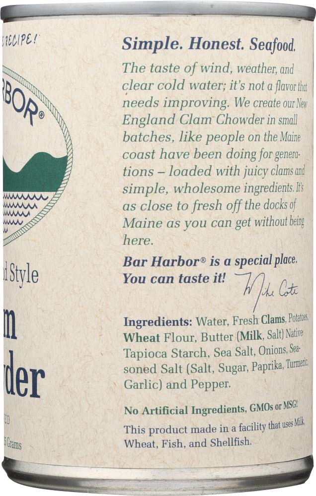 Bar Harbor New England Style Clam Chowder 15 oz (Pack of 36)36