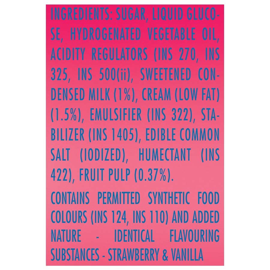 Alpenliebe Gold, Cream Strawberry Candy Pouch, 152 G, 40 Pc, 179.4 Gram