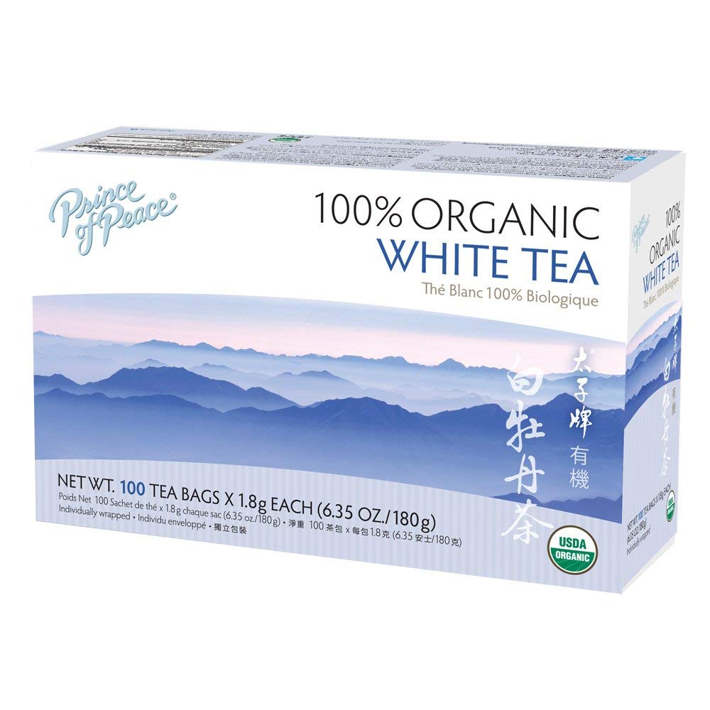 Prince of Peace Organic White Tea 100 Count - D-18200N