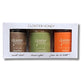 Cloister Honey Trios - Hand Crafted Raw Artisan Honey, 3 x 3 oz, 100% Pure & Unfiltered, Made in USA