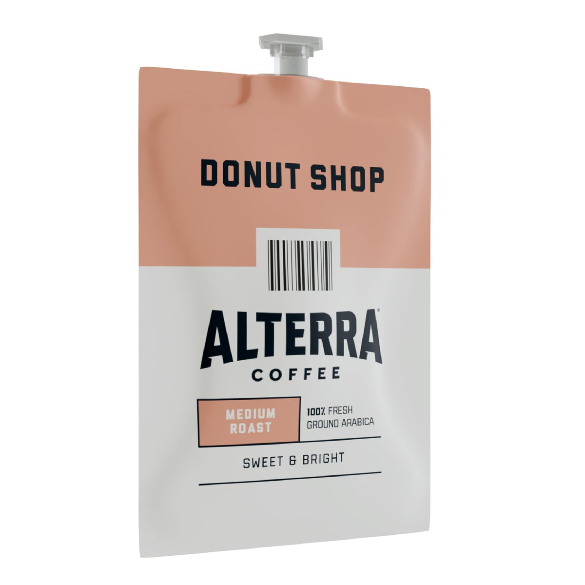 Alterra A200 Alterra Donut Shop Blend Med/Balanced Coffee 100/Ct Bk