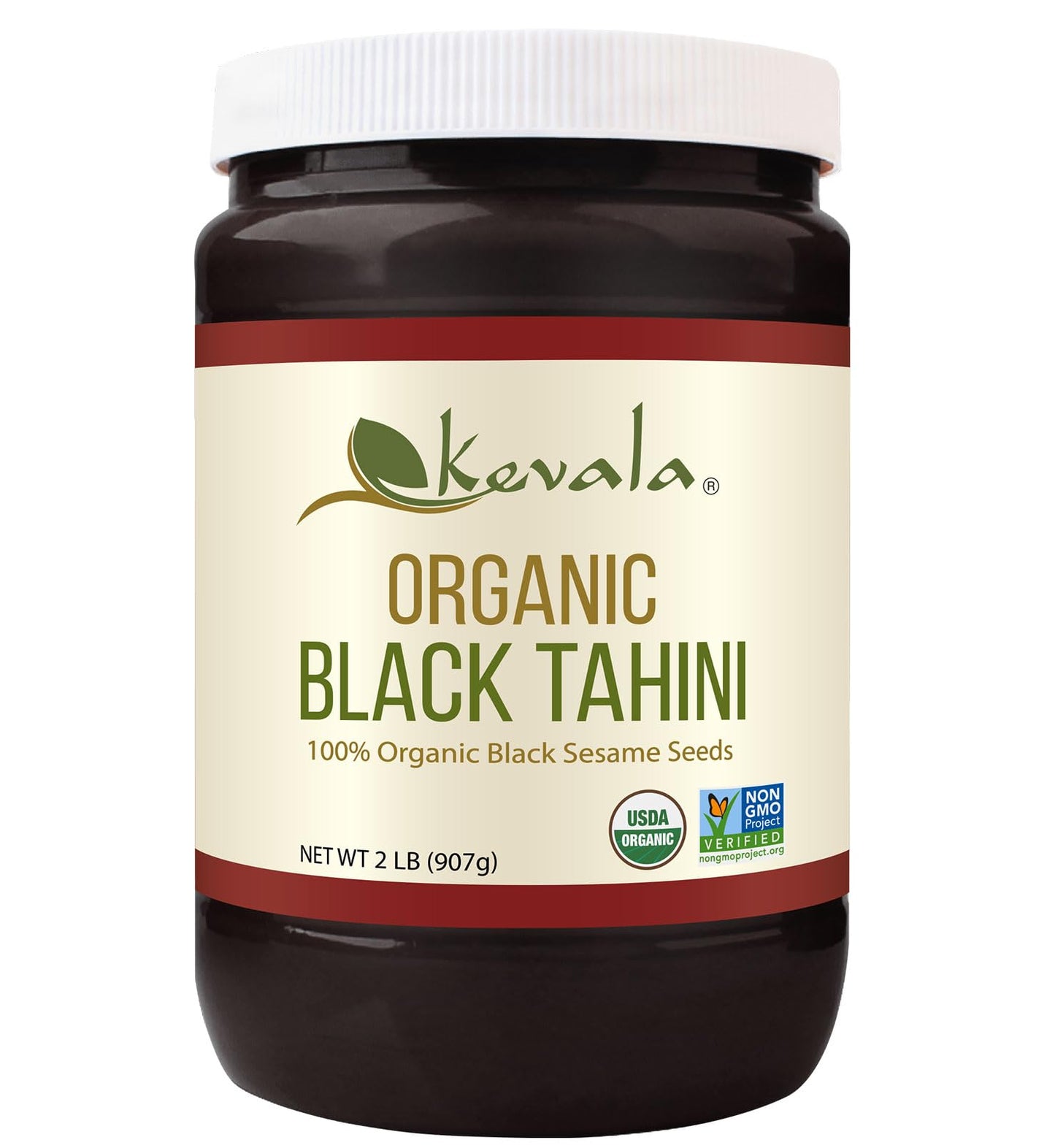 Kevala Organic Black Tahini 2 Lbs (32oz)