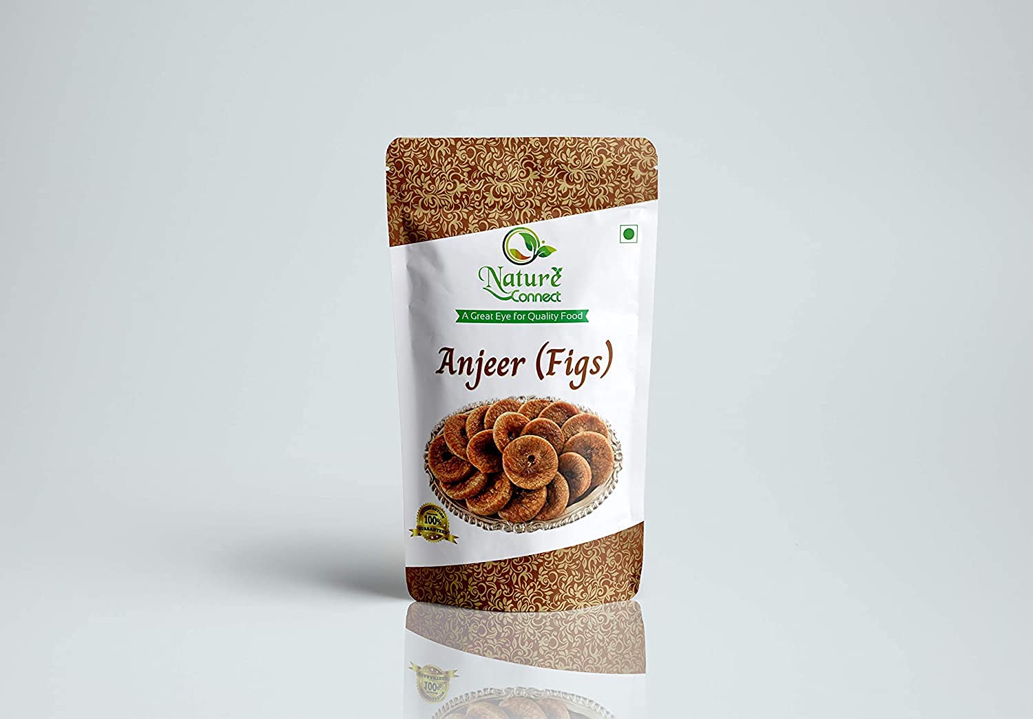 Nature Connect Afghani Anjeer | Dried Figs | Grade - Medium Size - 250 GMS_Packing May Vary