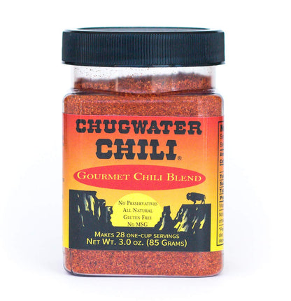 Chugwater Chili | Gourmet Chili Seasoning Mix & Taco Seasoning | 3oz Tub | Wyoming State Championship Chili Recipe | Secret Blen