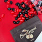 Sweetgourmet Red-Hot And Black Licorice Jumbo-Sized Jelly Beans, Sweet And Spicy Candy Mix, 2 Pounds