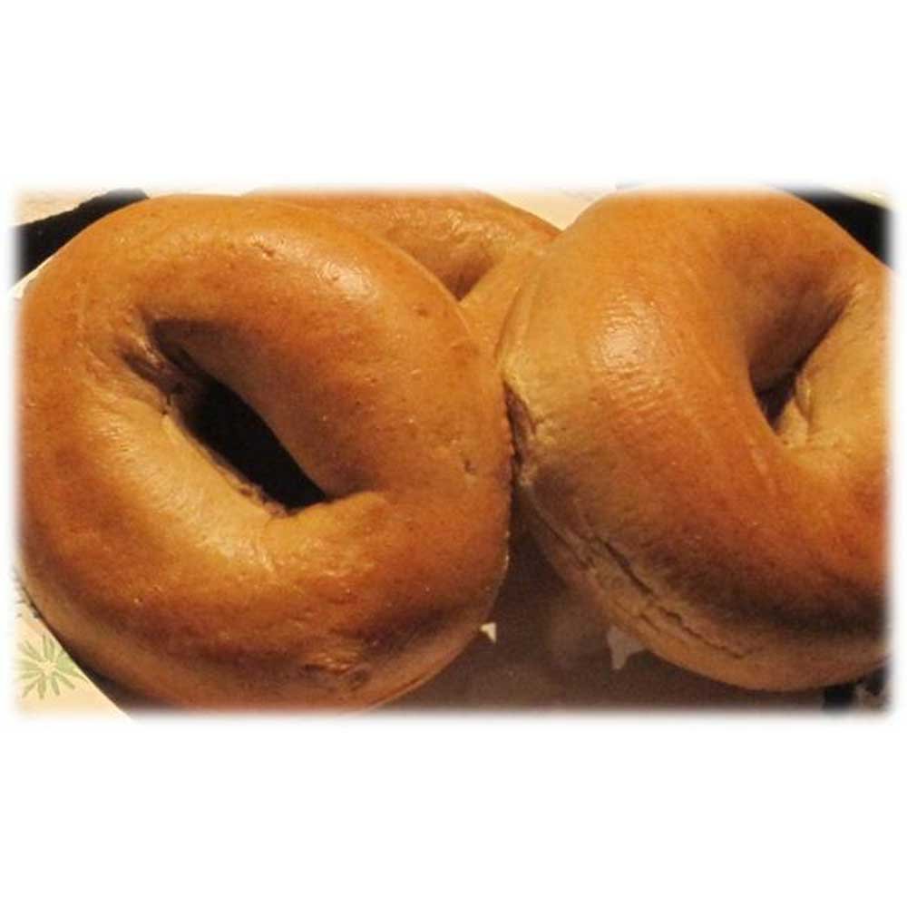 Burry Food Thaw N Serve Whole Wheat Bagel, 2.3 Ounce -- 90 Per Case.