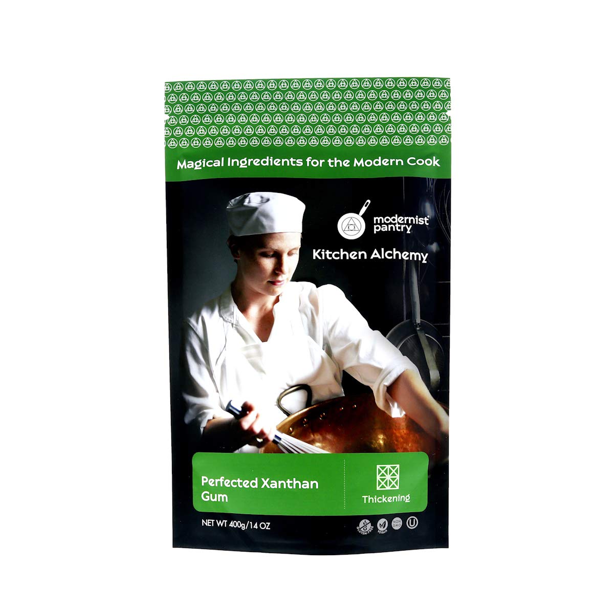 Perfected Xanthan Gum Gluten-Free Vegan Ou Kosher Certified - 400G/14Oz