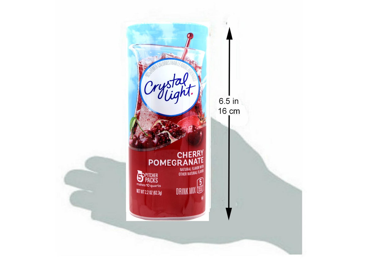 Crystal+Light+Cherry+Pomegranate+Drink+Mix%2c+10-Quart+Canister+(Pack+Of+2)