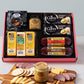 Wisconsin Cheese Company - Grand Cheese & Sausage Gift Box - 100% Wisconsin Cheddar & Pepper Jack Cheese, Sausage,  Ers, Pretzel & Mustard | Perfect For Parties, Charcuterie Boards, And Holiday Gifts