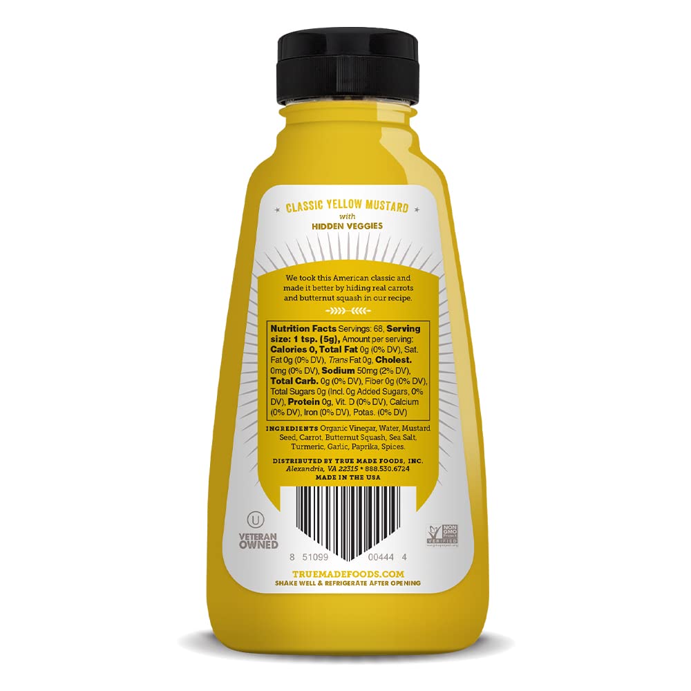 Tru Fds Ylw Mstd W/Veggi ( 6 X 12 Oz   )