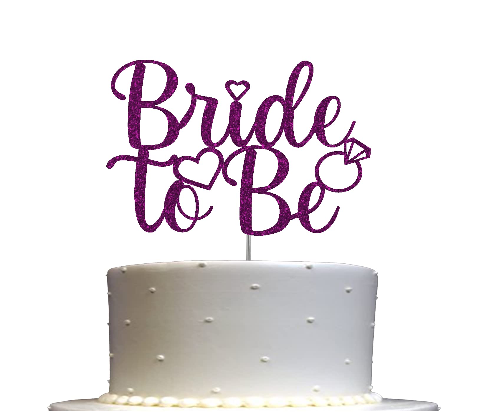 Bride To Be Cake Topper, Engagement Party Decorations Ideas, Bridal Shower, Bachelorette, Premium Quality Decoration, Sturdy Dou