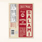 Foustmans Salami Pork Fennel and Pepper Artisanal, Nitrate-Free, Naturally Cured, Gluten-Free, Dairy-Free, Pack of 6, 8 Oz Each