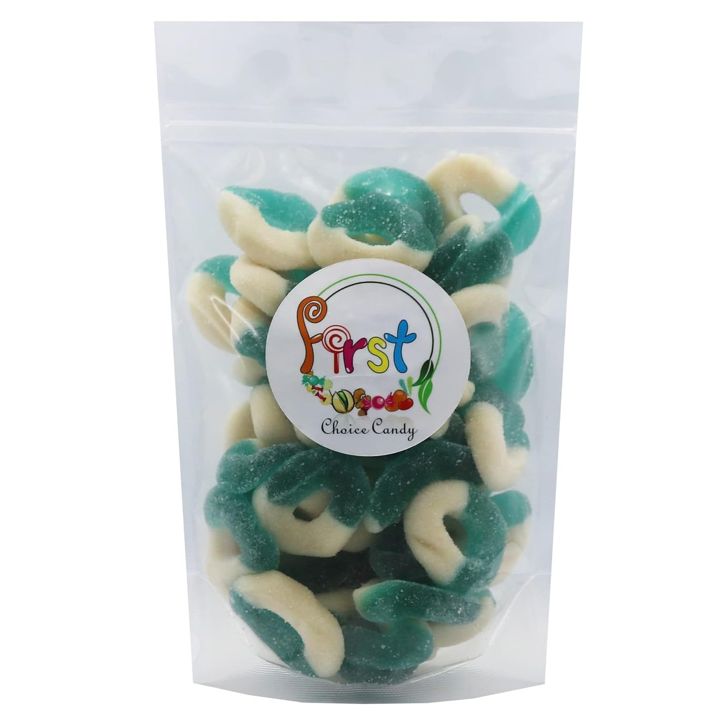 Firstchoicecandy Gummy Rings (Blue Raspberry, 2.2 Pound (Pack Of 1))