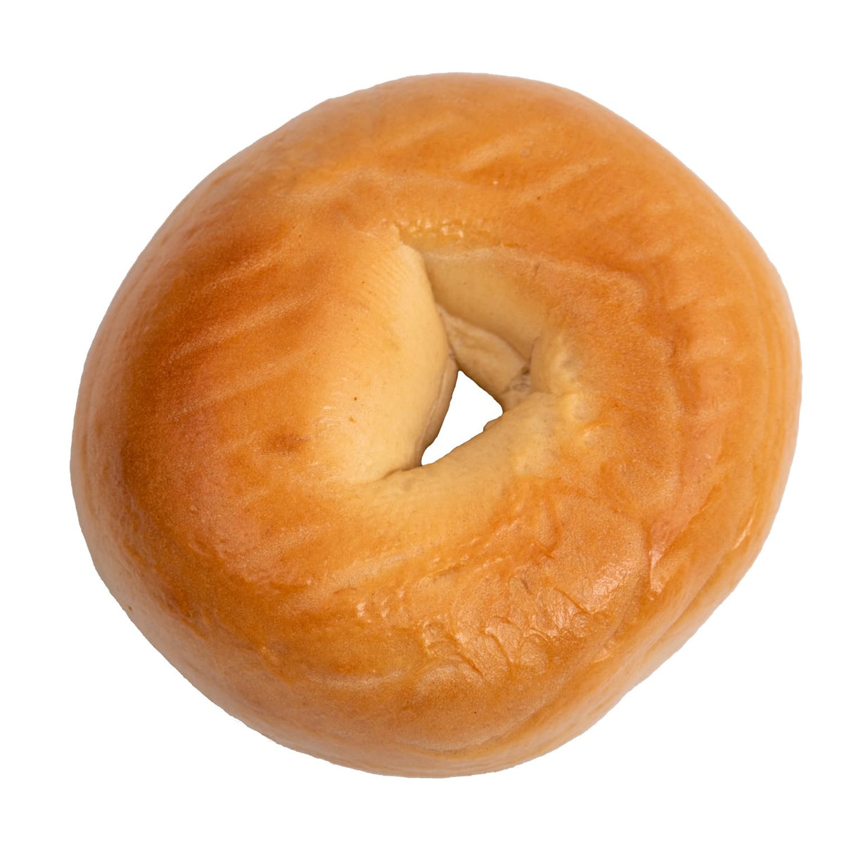 Just Bagels Plain Bagels - 2 Packs Of 6 Bagels Per Pack - 12 Total Non-Gmo