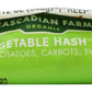Cascadian Farm Organic Root Vegetable Hash Browns, Non-GMO, Frozen Vegetables, 12 oz.