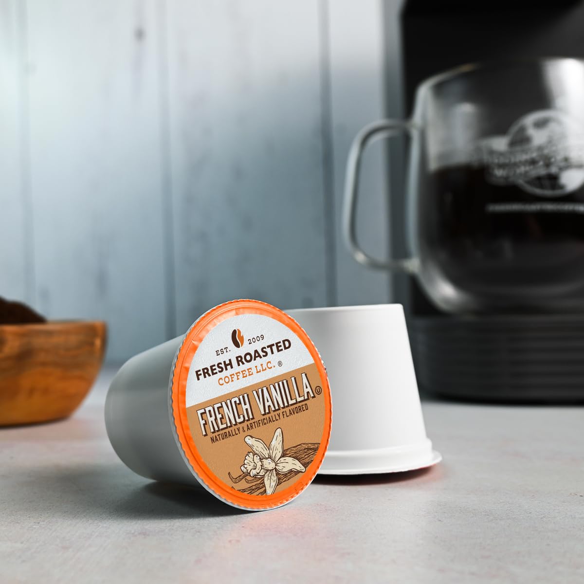 Fresh Roasted Coffee Flavored Coffee Pod Variety Pack, K-Cup Compatible, 24 Count