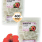 Teadreamtea Hibiscus Tea Bags | 400 Bleach-Free Tea Bags | Caffeine Free | Dried Hibiscus Flowers |Hibiscus Flower Tea | Dried Flower Tea |Herbalhibiscus
