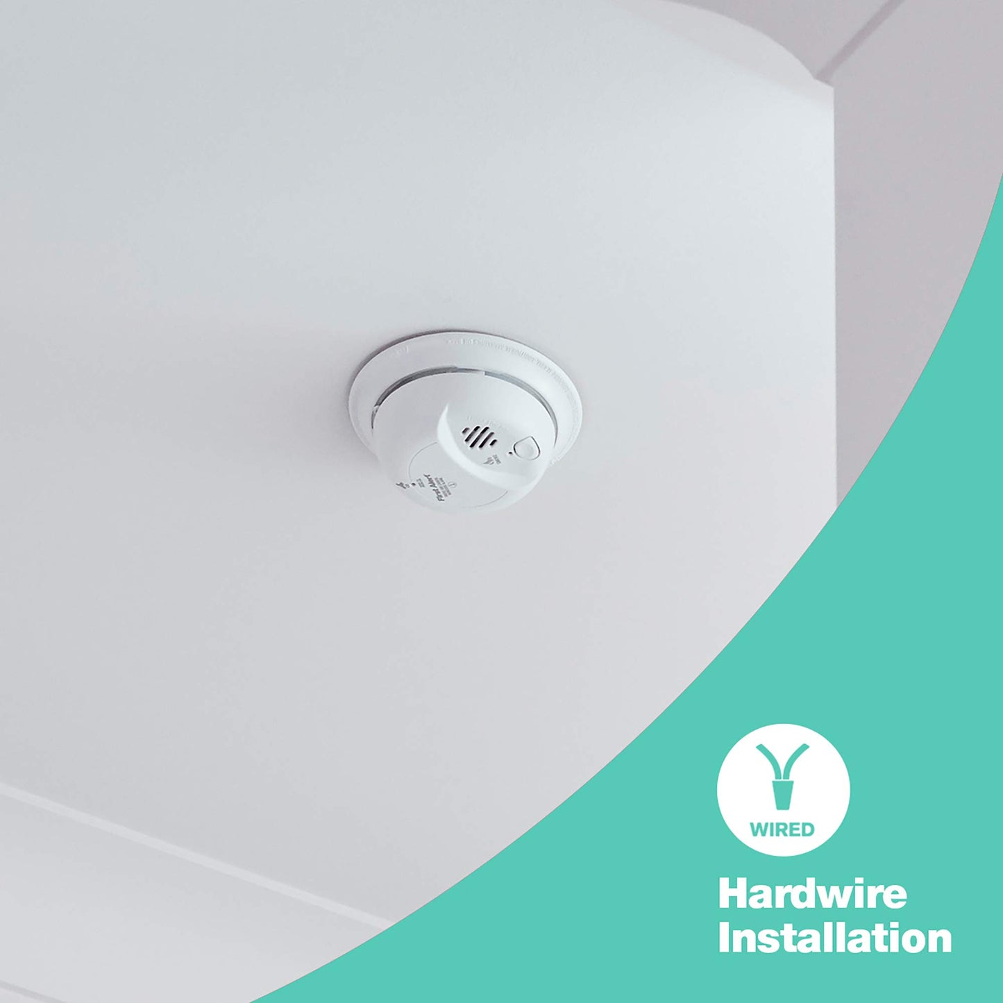 First Alert Brk Sc9120B-3 Hardwired Smoke And Carbon Monoxide (Co) Detector With Battery Backup, White, Pack Of 3
