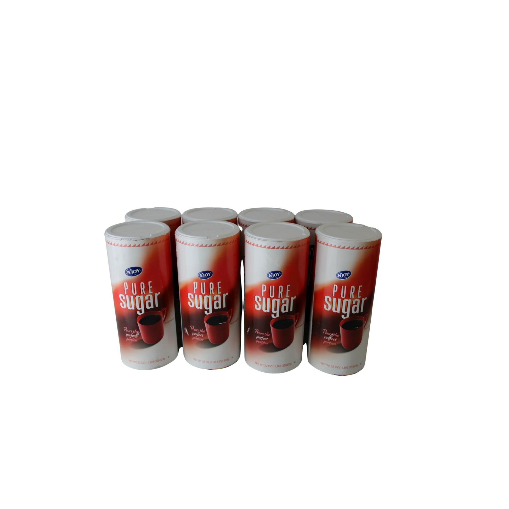 Generic Sugar Container for Coffee Bar, 176 oz, 8 Pack Bulk Sugar Canister