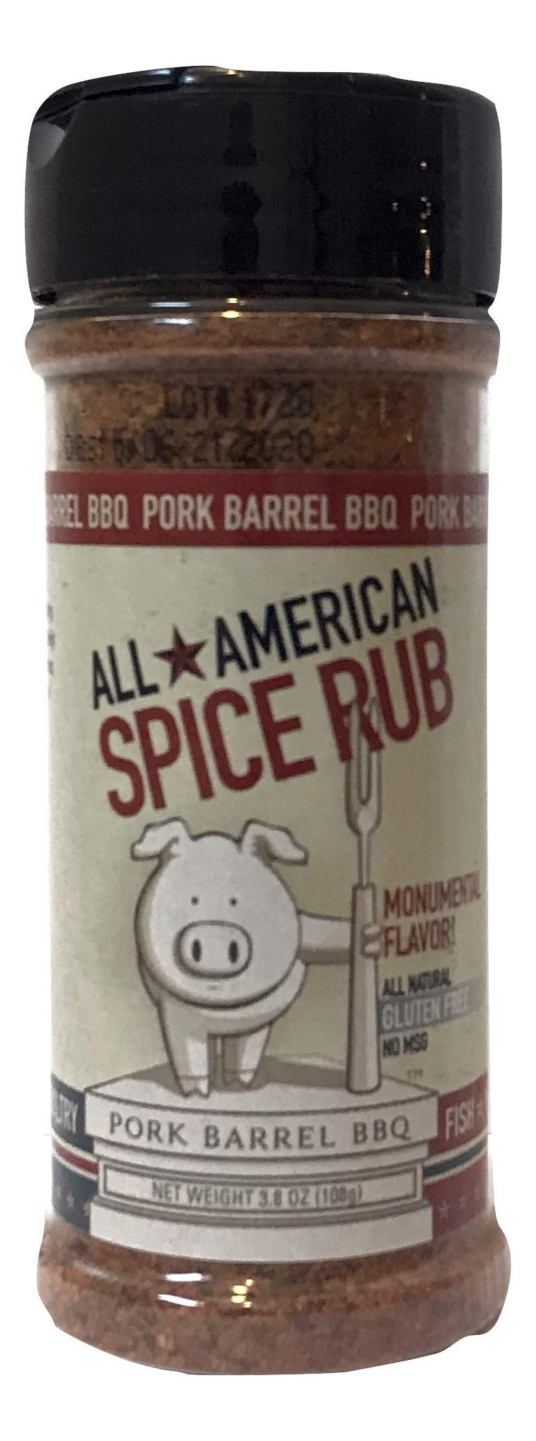 Pork Barrel BBQ Seasoning & Rub Variety Pack – Gluten-Free, Zero Calorie – 3 Piece Assortment