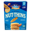 Blue Diamond Almonds Nut Thins Gluten Free Cracker Crisp Snacks, Original, 4.25 Oz Boxes (Pack of 6)