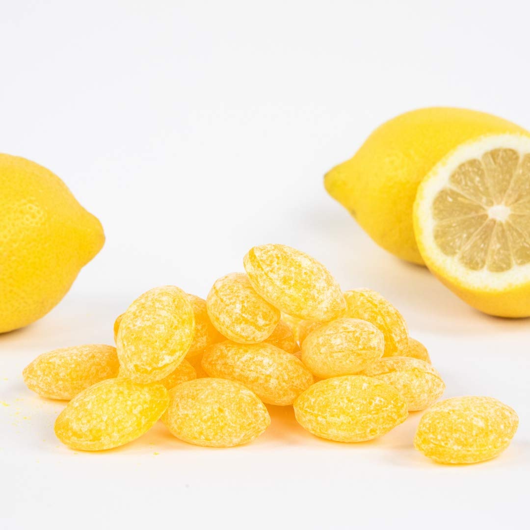 H Nd’S Candies - Old Fashioned Lemon Drops - 2-10 Ounce Tins, Natural Lemon, Handmade In Small Batches And Frosted In Sugar, Handcrafted In The Usa