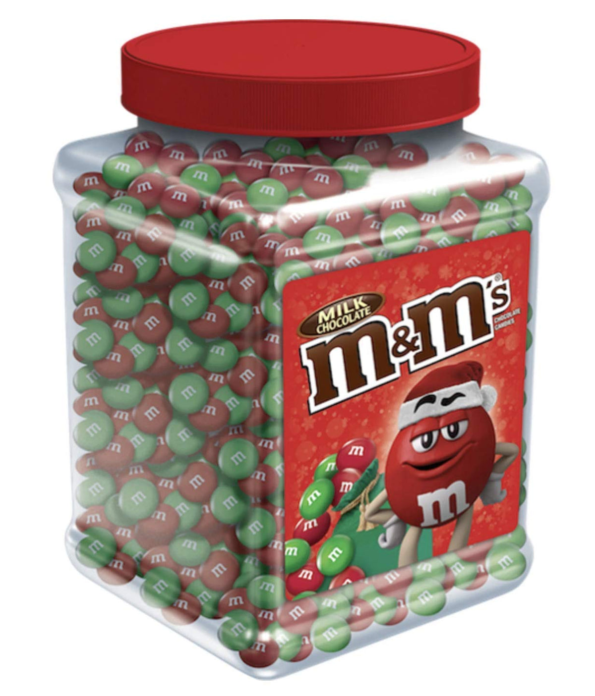 M&Ms Chocolate Candies Christmas Edition Pantry-Size, 62 Ounces