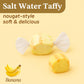 Banana Salt Water Taffy By Snack Attack, Individually Wrapped Bulk 2Lb Bag - Chewy Saltwater Taffy Candy, Classic Banana Flavor