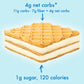 Rip Van Wafels Lemon Cookies, 16 Count, 1G Sugar, 4G Carbs, Vegan, Keto Friendly, Low Calorie, 0G Trans Fat, 120 Calories, 6G Fiber