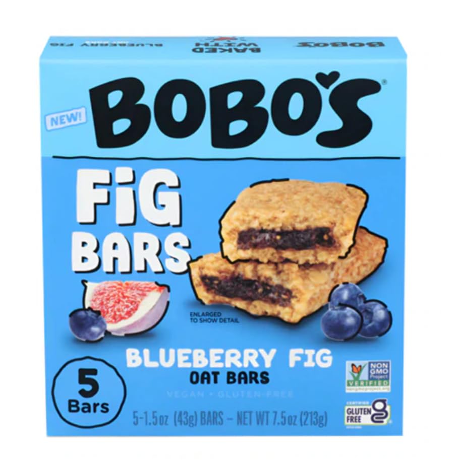 Bobos Oat Bars Blueberry Fig Bar 5 Count, 1.5 OZ