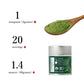 MIKAN YAMA ZEN GREEN Organic Matcha Powder, 100% Authentic Japanese Ceremonial Grade, 40g (1.41oz) - Saemidori Cultivar