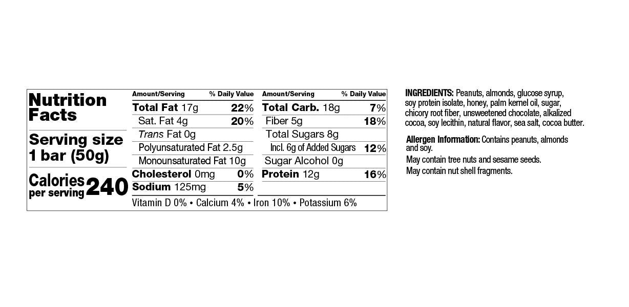KIND Protein Bars, Dark Chocolate Nut, Gluten Free, 12g Protein, 1.76 Oz, 30 Count